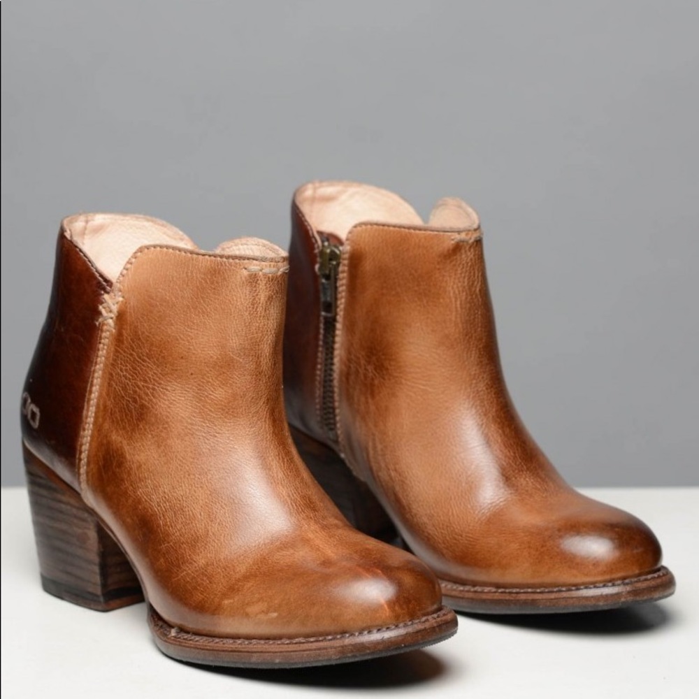 NEW Bed Stu Yell Bootie Tan Teak